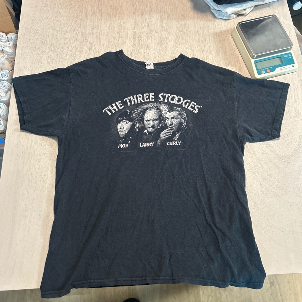 Gildan Black The Three Stooges Tee